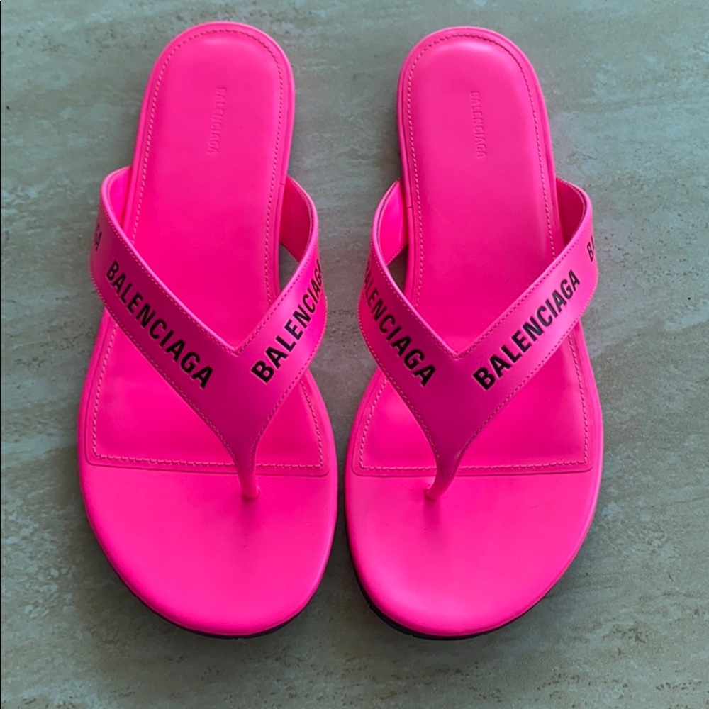 Balenciaga Pink Sandals